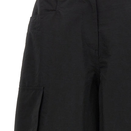 Palm Angels Black Polyamide Casual Pants