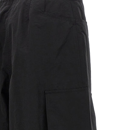 Palm Angels Black Polyamide Casual Pants