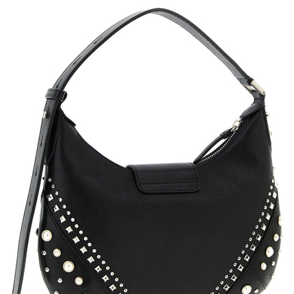 Jimmy Choo White Lamb Leather Shoulder Bag