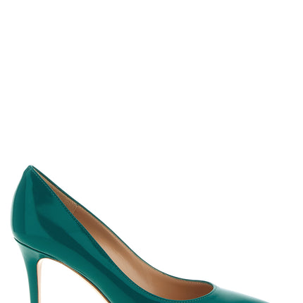 Gianvito Rossi Bicolor Lamb Leather High Heel Pumps