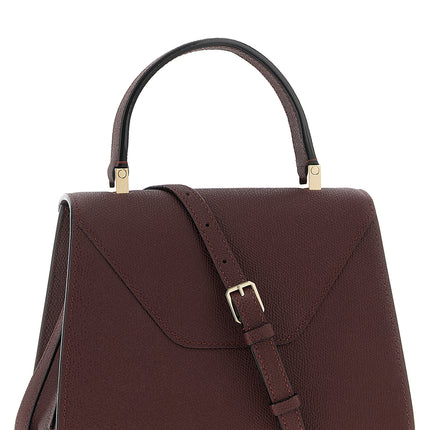 Valextra Bordeaux Calfskin Handbag