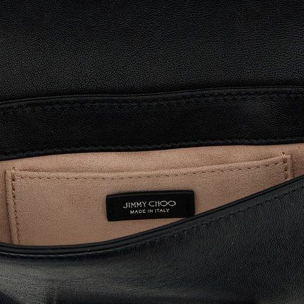 Jimmy Choo Black Lamb Leather Cardholder