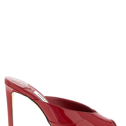 Jimmy Choo Multicolor Leather Stiletto Heel Sandals