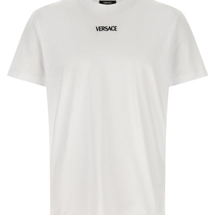 Versace White Cotton T-Shirt