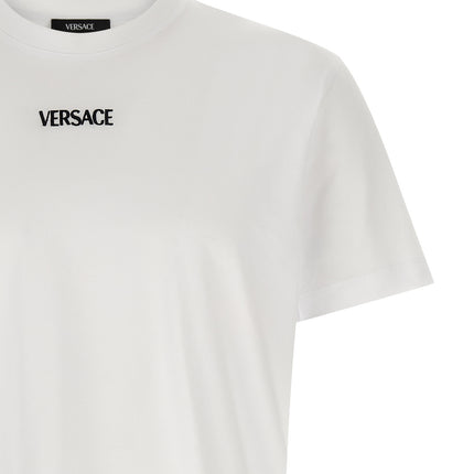 Versace White Cotton T-Shirt