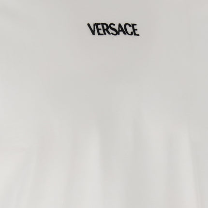 Versace White Cotton T-Shirt