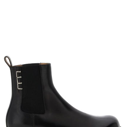 J.W.Anderson Black Calfskin Chelsea Boots
