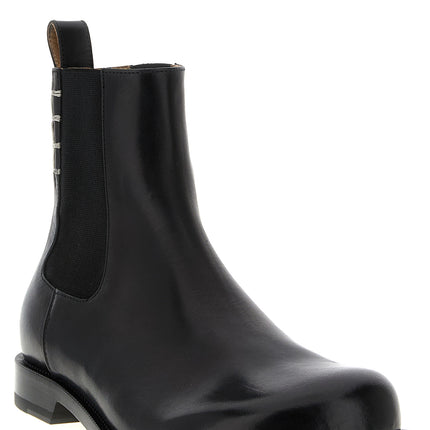 J.W.Anderson Black Calfskin Chelsea Boots