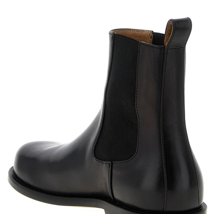 J.W.Anderson Black Calfskin Chelsea Boots