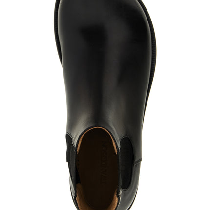 J.W.Anderson Black Calfskin Chelsea Boots
