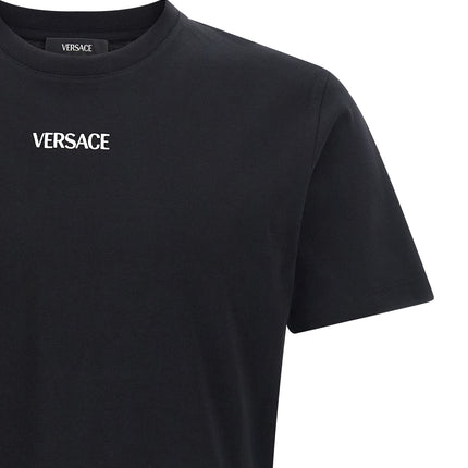 Versace Black Cotton T-Shirt