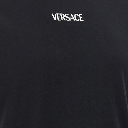 Versace Black Cotton T-Shirt