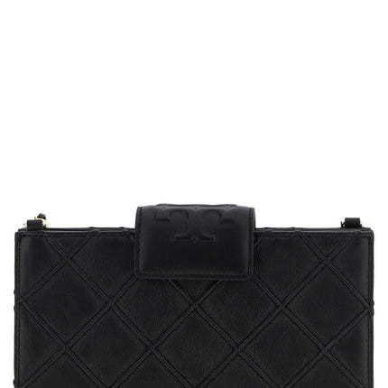 Tory Burch Black Lamb Leather Cardholder
