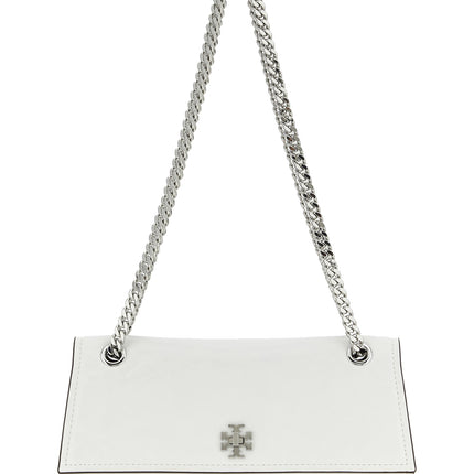 Tory Burch White Lamb Leather Shoulder Bag