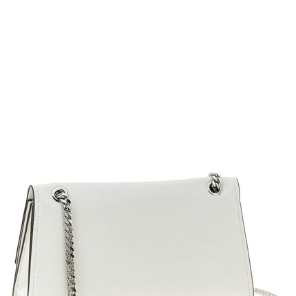 Tory Burch White Lamb Leather Shoulder Bag