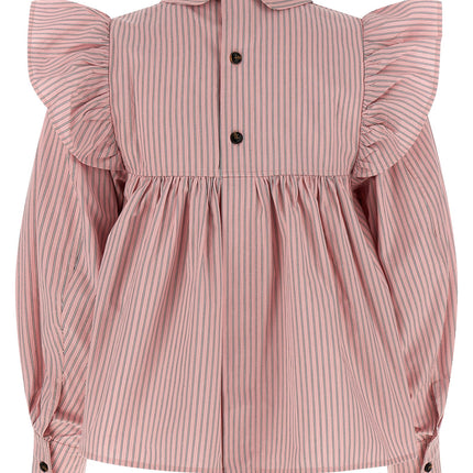 Ganni Multicolor Organic Cotton Blouse