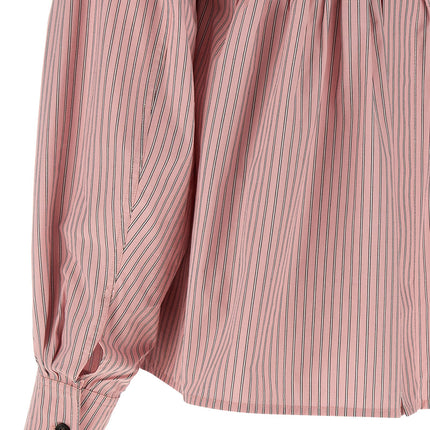 Ganni Multicolor Organic Cotton Blouse