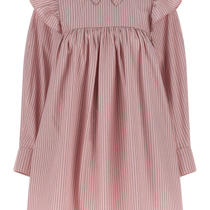 Ganni Multicolor Organic Cotton Short Dress