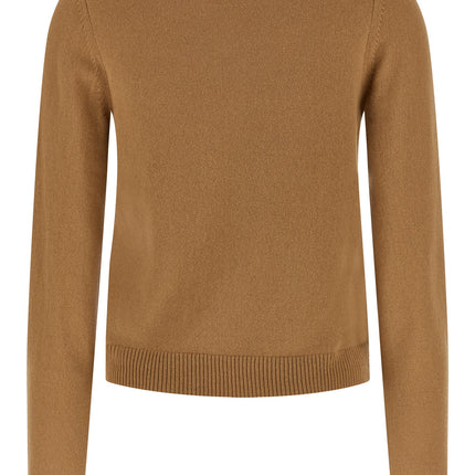 Ganni Beige Wool Cardigan