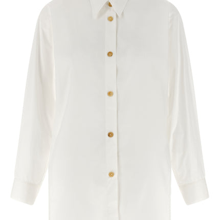 Khaite White Cotton Blouse