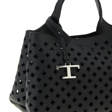 Tod's Black Calfskin Handbag