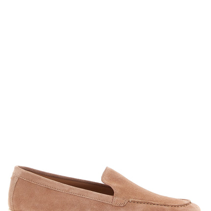 Santoni Multicolor Calfskin Slip-On Loafers