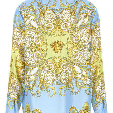 Versace Multicolor Silk Blouse