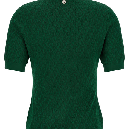 Versace Bicolor Viscose T-Shirt