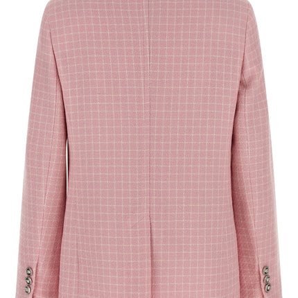 Versace Multicolor Virgin Wool Blazer