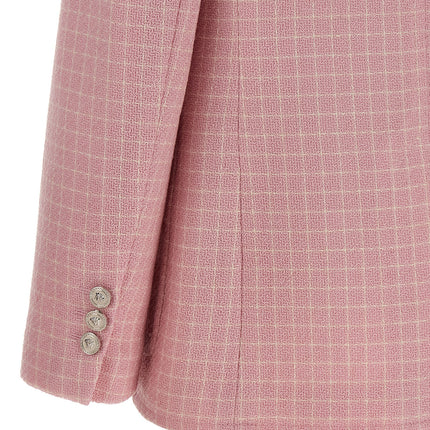 Versace Multicolor Virgin Wool Blazer