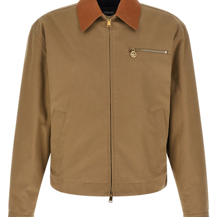 Versace Beige Cotton Jacket