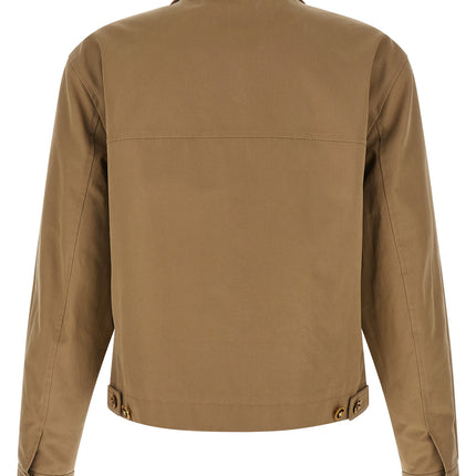 Versace Beige Cotton Jacket