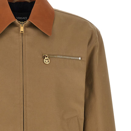 Versace Beige Cotton Jacket