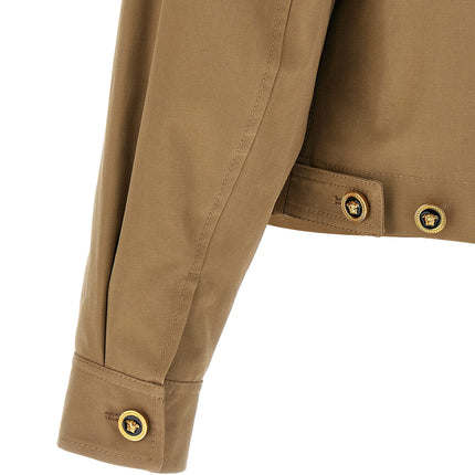 Versace Beige Cotton Jacket