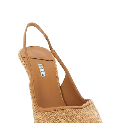 LE SILLA Brown Polyamide High Heel Pumps