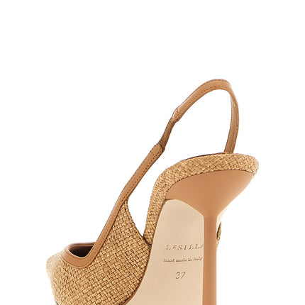 LE SILLA Brown Polyamide High Heel Pumps