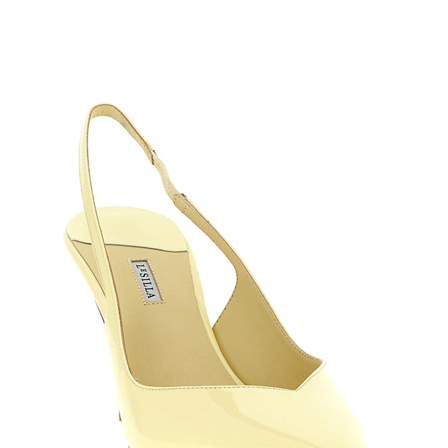 LE SILLA Bicolor Calfskin High Heel Pumps