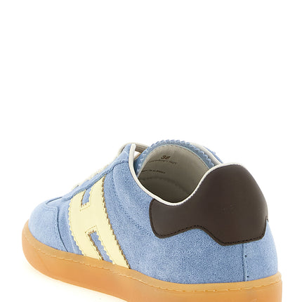 Hogan Blue Calfskin Sneakers