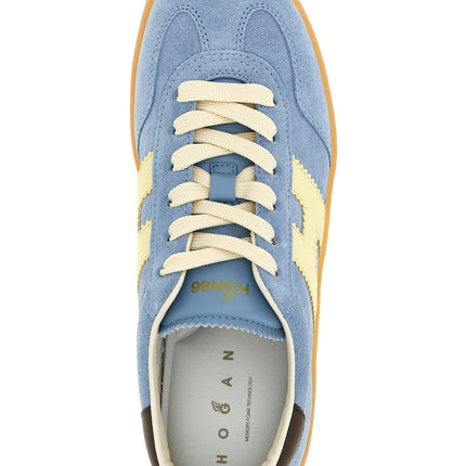 Hogan Blue Calfskin Sneakers