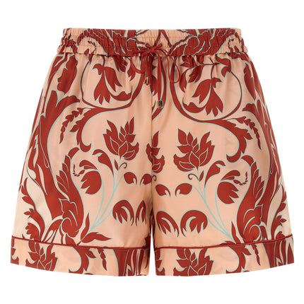 F.R.S. - FOR RESTLESS SLEEPERS Multicolor Silk Bermuda Shorts