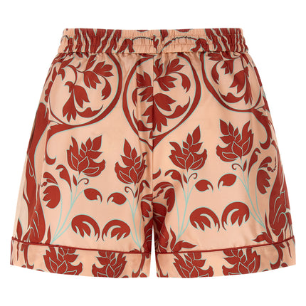 F.R.S. - FOR RESTLESS SLEEPERS Multicolor Silk Bermuda Shorts