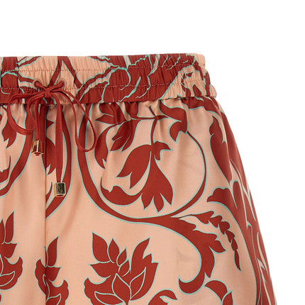 F.R.S. - FOR RESTLESS SLEEPERS Multicolor Silk Bermuda Shorts