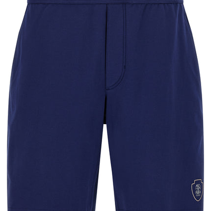 Brunello Cucinelli Blue Cotton Bermuda Shorts
