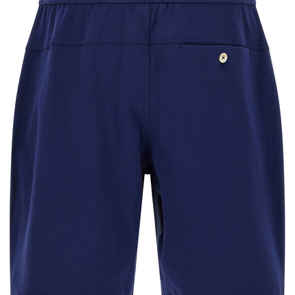 Brunello Cucinelli Blue Cotton Bermuda Shorts