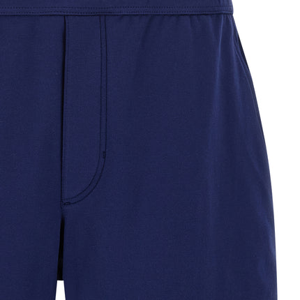 Brunello Cucinelli Blue Cotton Bermuda Shorts