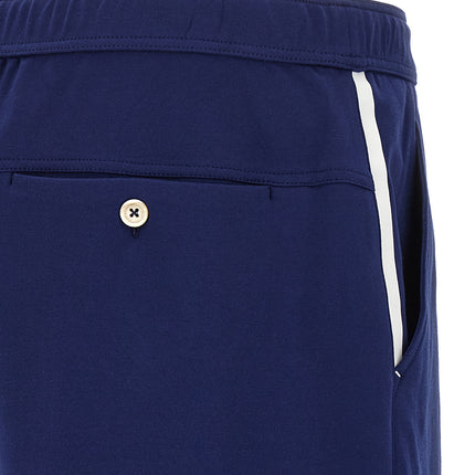 Brunello Cucinelli Blue Cotton Bermuda Shorts