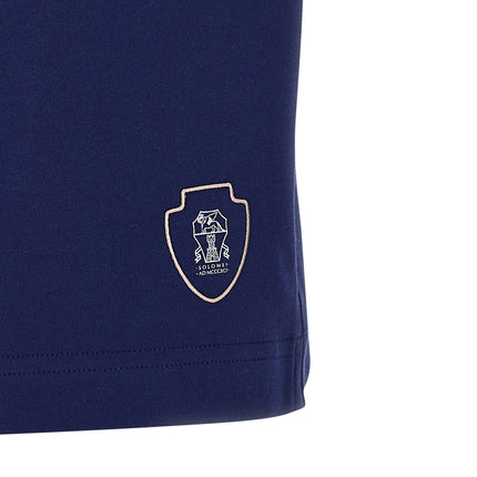 Brunello Cucinelli Blue Cotton Bermuda Shorts