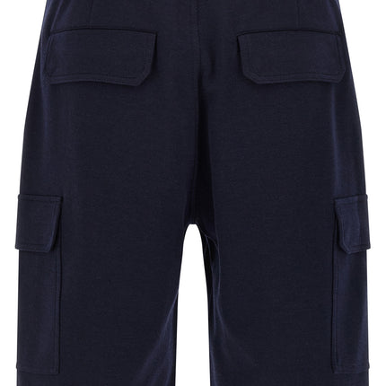 Brunello Cucinelli Blue Cotton Bermuda Shorts