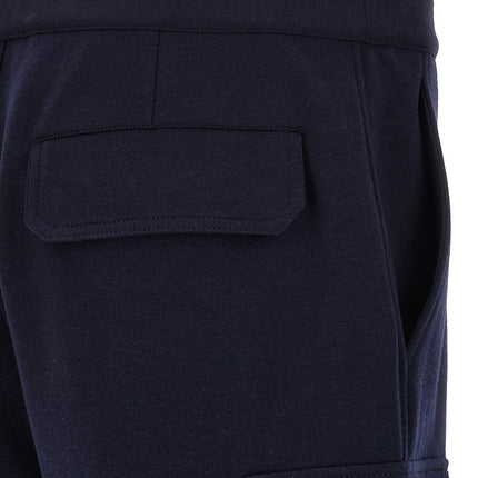 Brunello Cucinelli Blue Cotton Bermuda Shorts