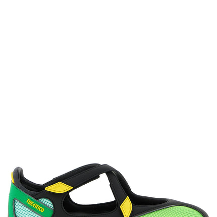 The Attico Bicolor Polyethylene Ballet Flats